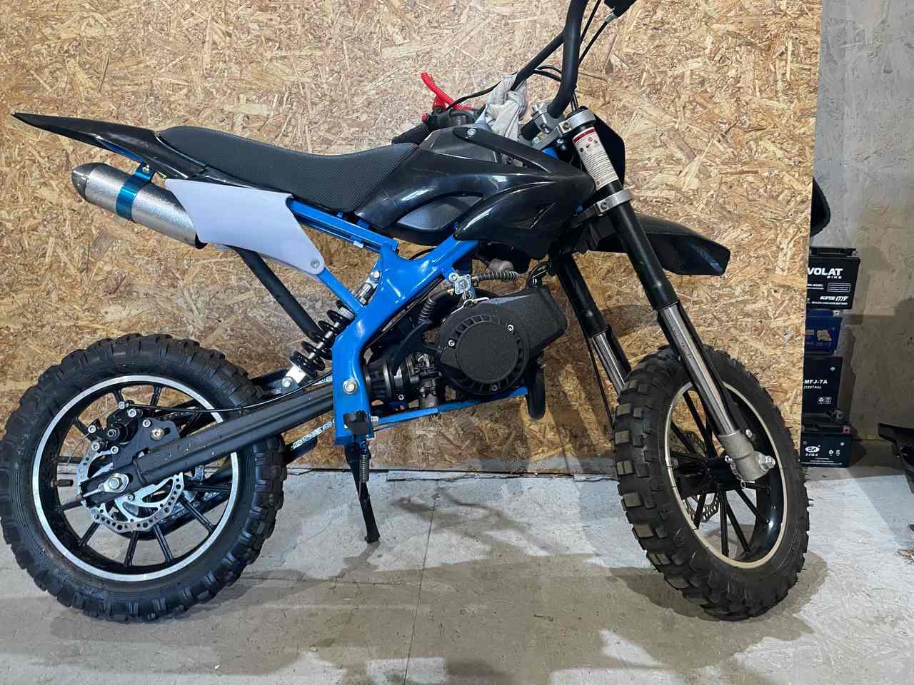 Замена двигателя на миникросс QMC DB701A 49cc